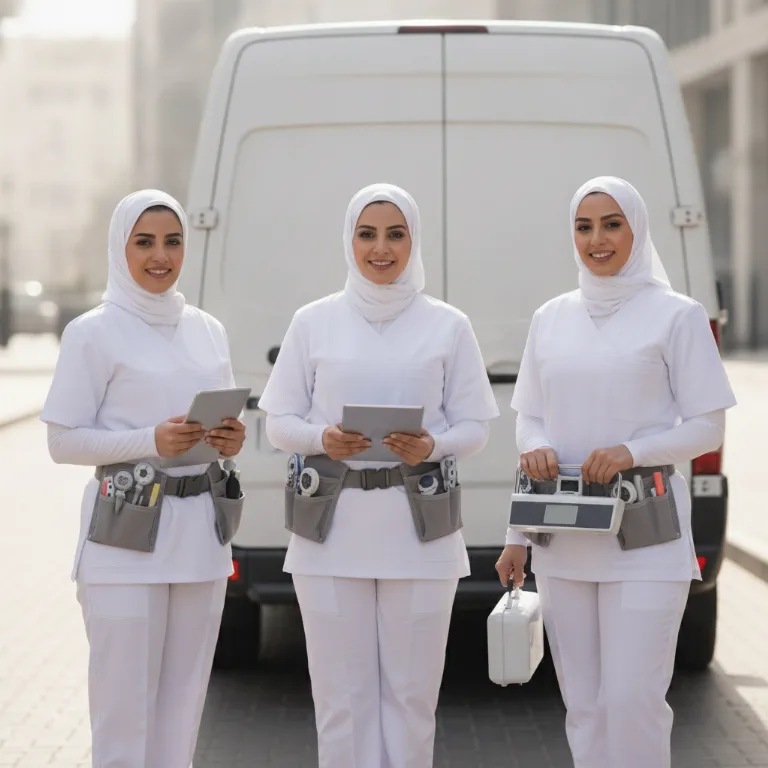 قابلة فريق في مدينة خليفة